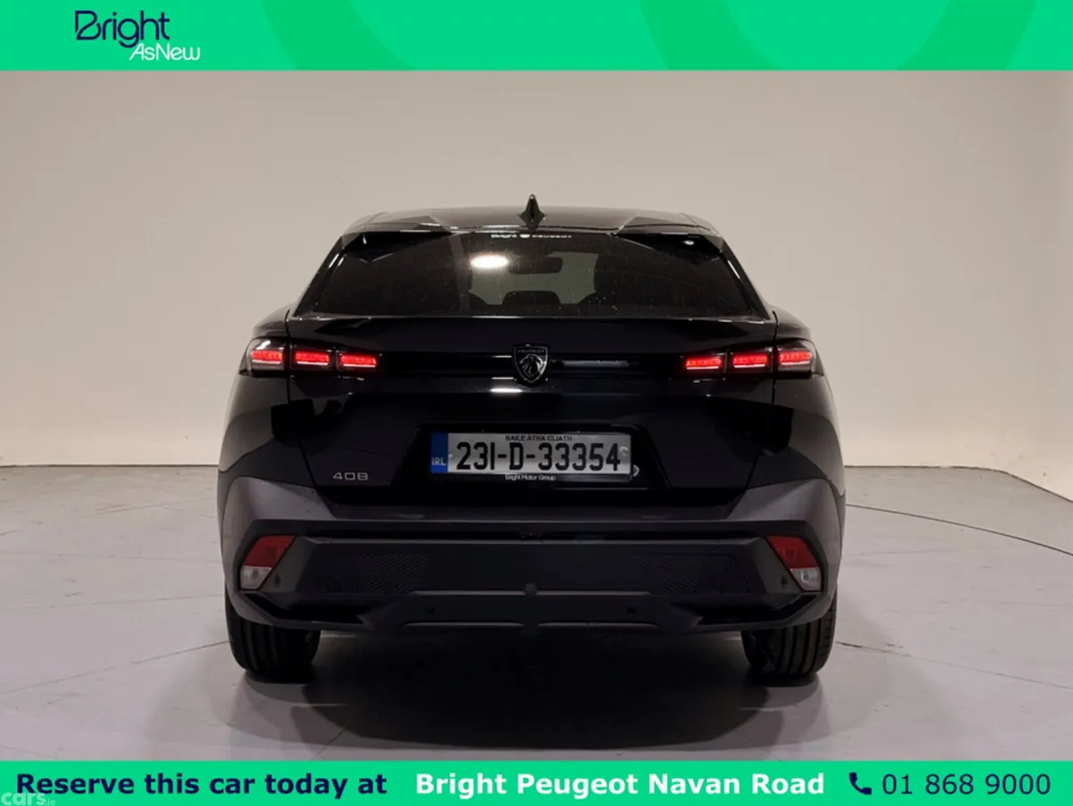 Peugeot 408 Hatchback, Petrol, 2023, Black