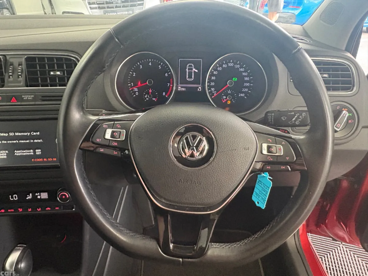 Volkswagen Polo Hatchback, Petrol, 2015, Orange
