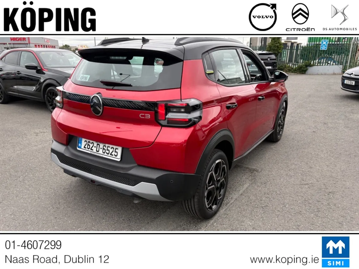 Citroen C3 Hatchback, Petrol, 2026, Red