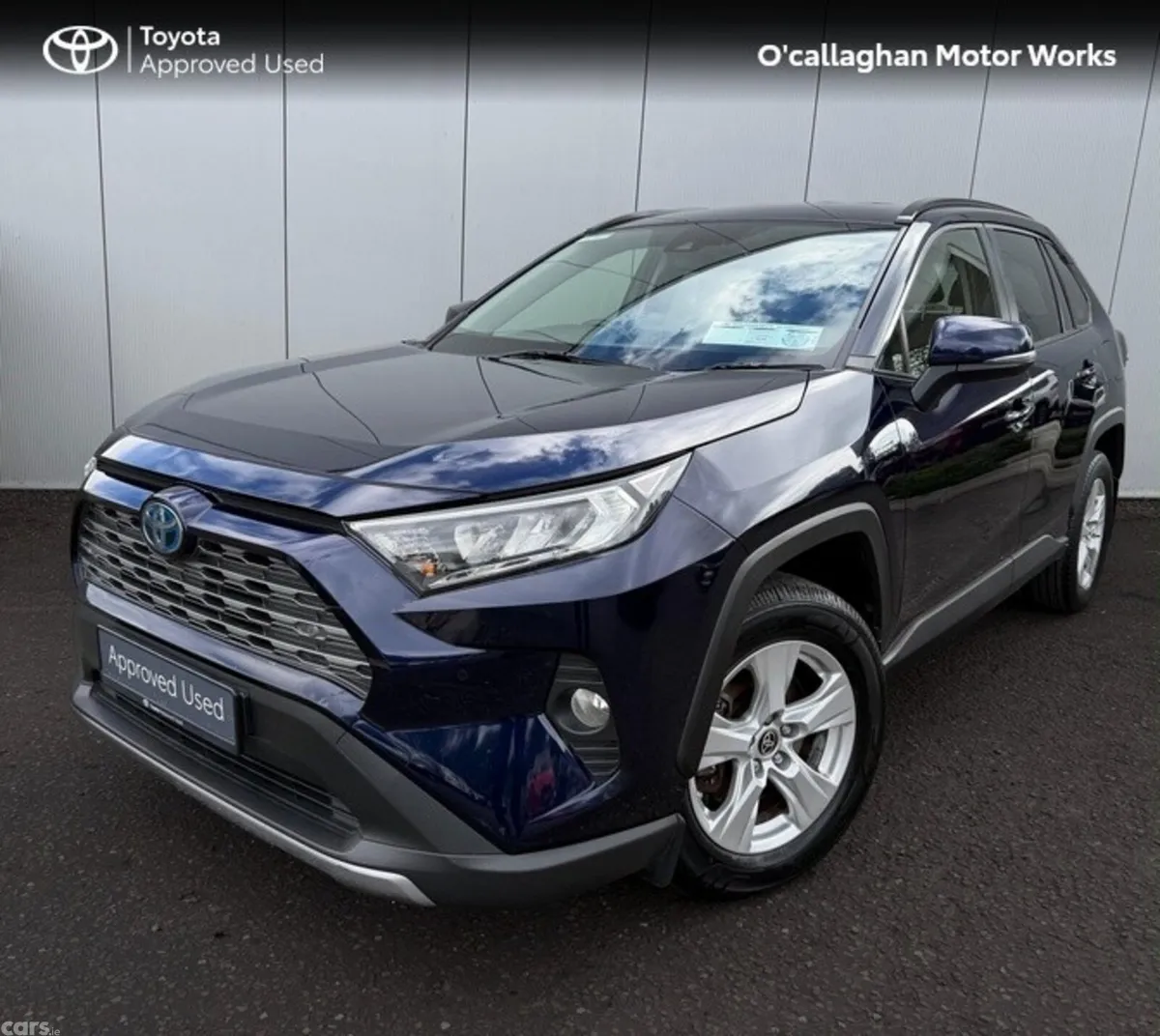 Toyota RAV4 SUV, Petrol Hybrid, 2020, Blue