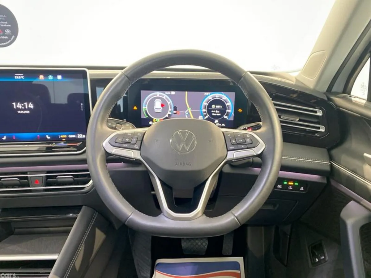 Volkswagen Tiguan SUV, Petrol Hybrid, 2024, White