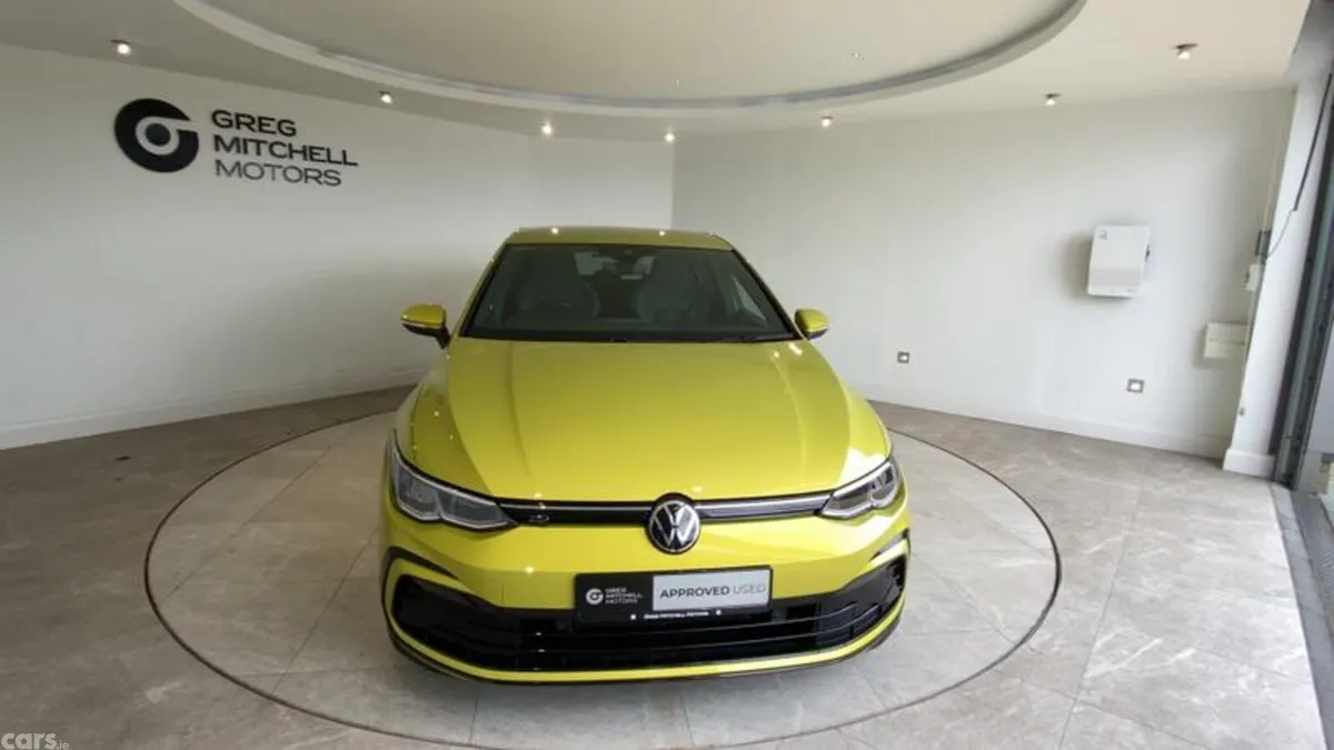 Volkswagen Golf Hatchback, Petrol Hybrid, 2021, Yellow