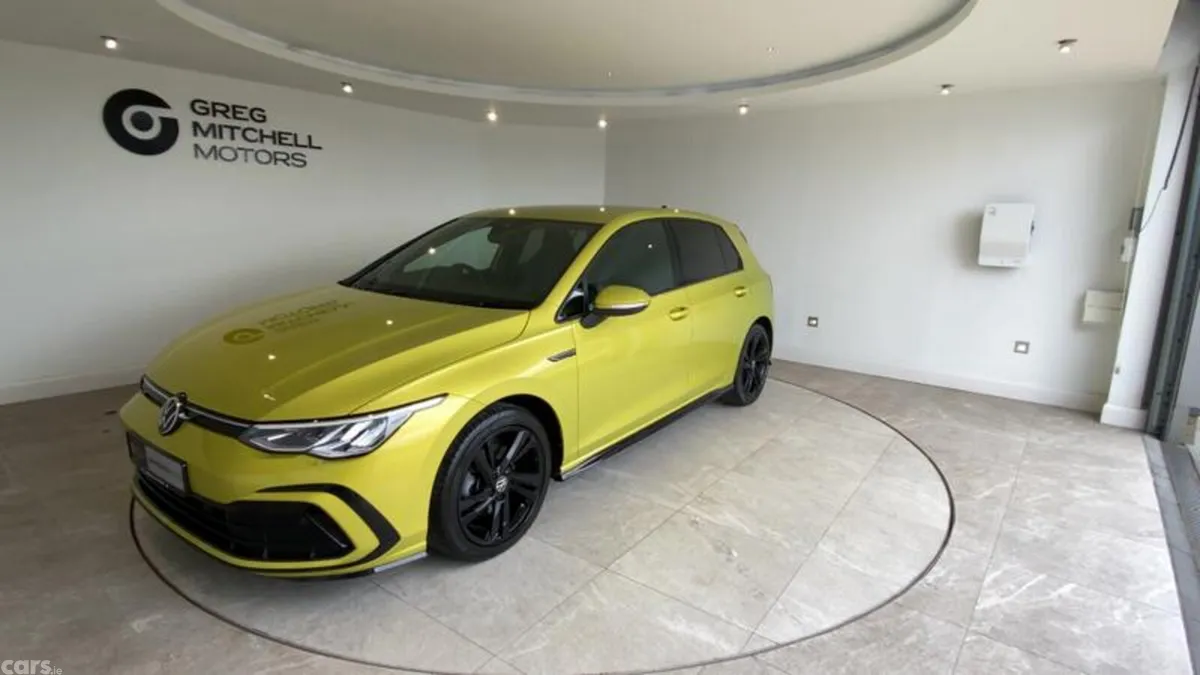 Volkswagen Golf Hatchback, Petrol Hybrid, 2021, Yellow