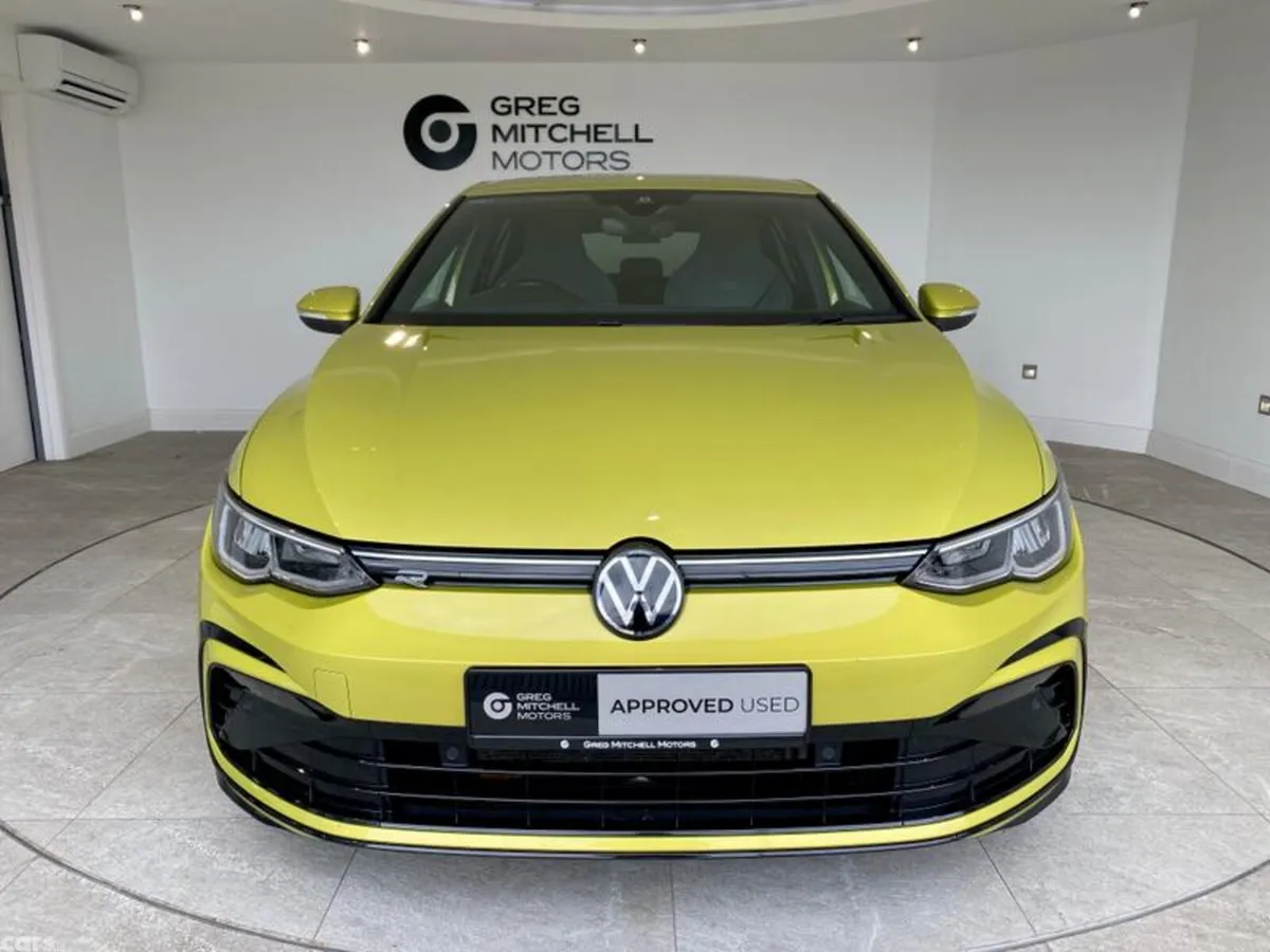 Volkswagen Golf Hatchback, Petrol Hybrid, 2021, Yellow