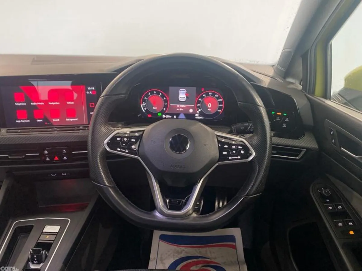 Volkswagen Golf Hatchback, Petrol Hybrid, 2021, Yellow