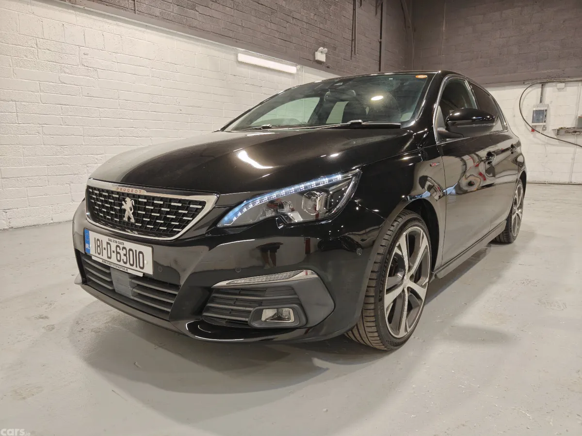 Peugeot 308 Hatchback, Petrol, 2018, Black