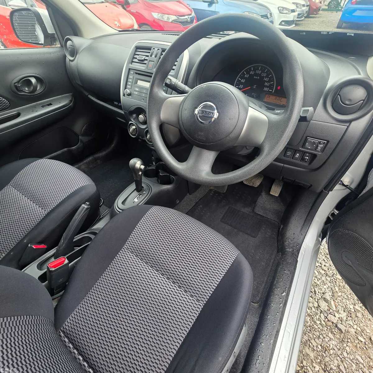 Nissan March Hatchback, Petrol, 2015, Silver