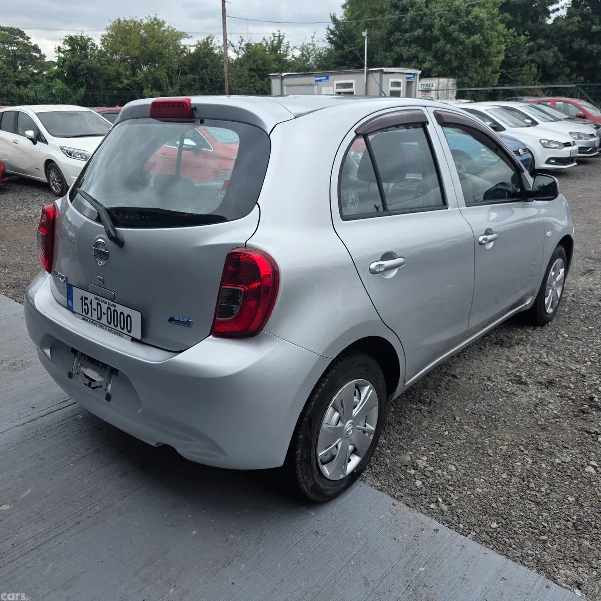 Nissan March Hatchback, Petrol, 2015, Silver