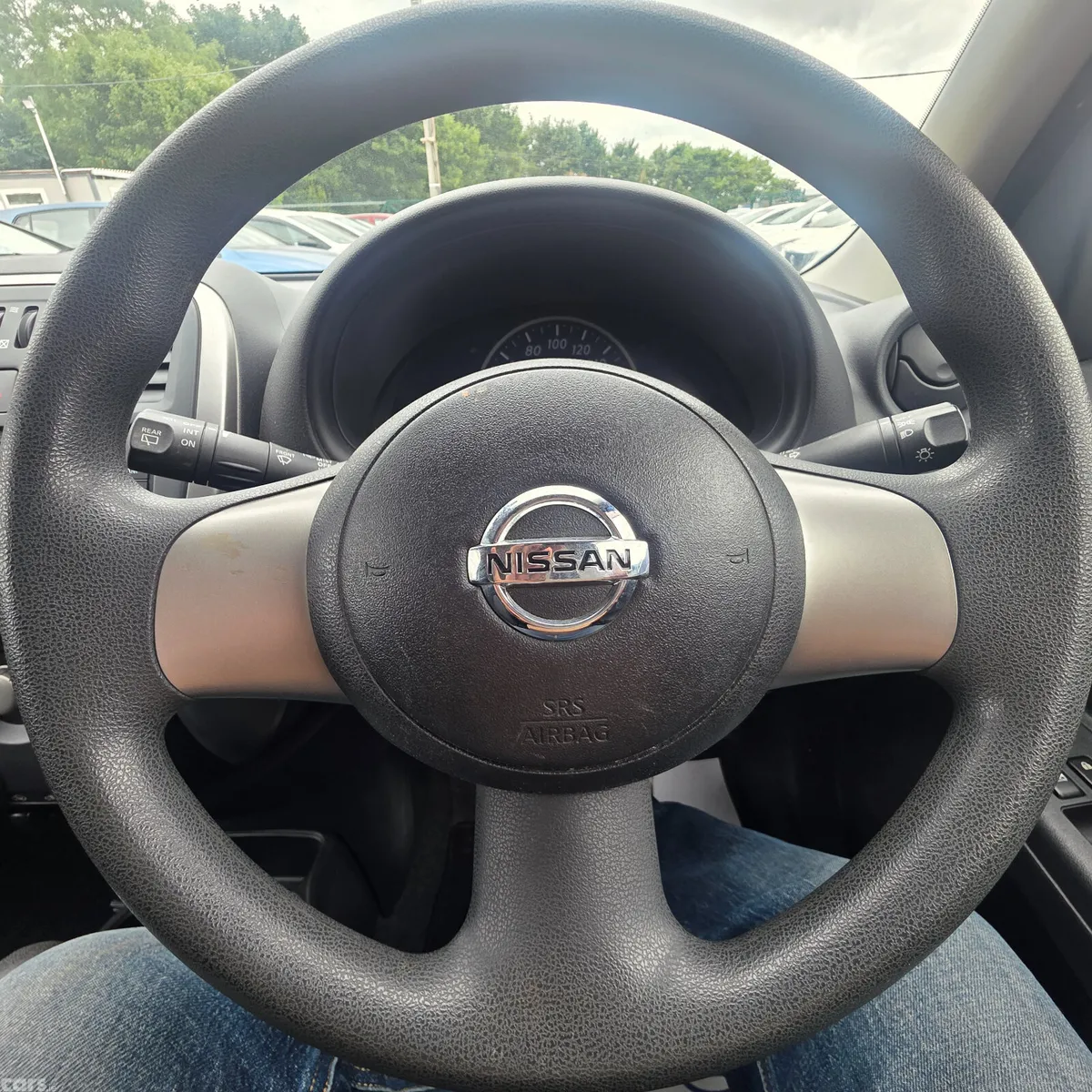 Nissan March Hatchback, Petrol, 2015, Silver