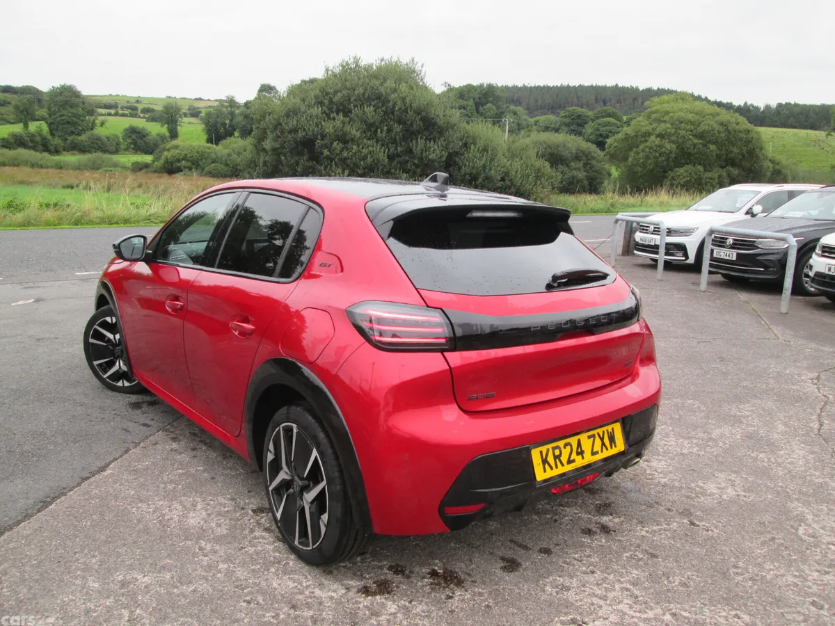 Peugeot 208 Hatchback, Petrol, 2024, Red
