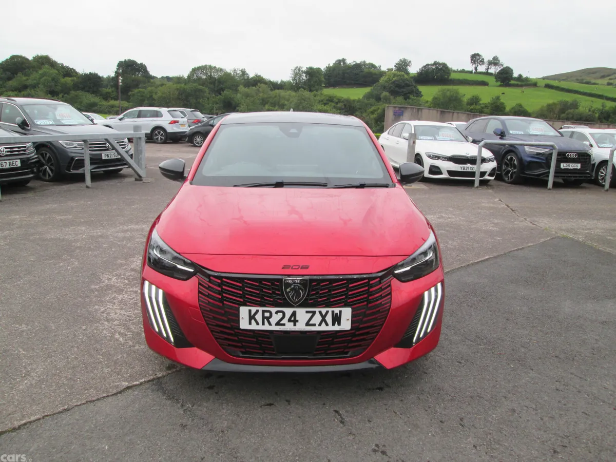 Peugeot 208 Hatchback, Petrol, 2024, Red