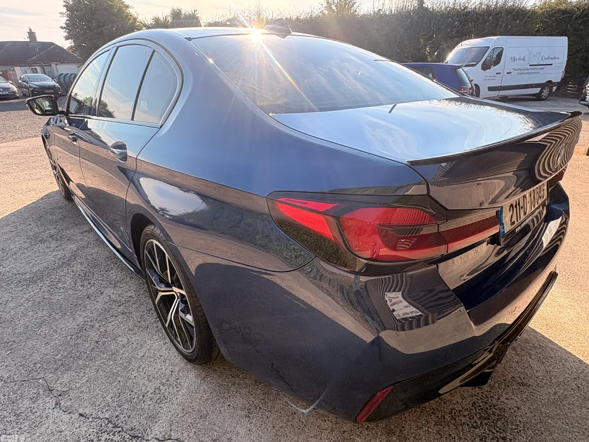 BMW 5-Series Saloon, Diesel, 2021, Blue