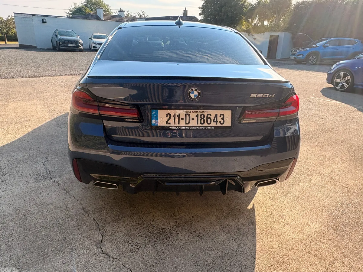 BMW 5-Series Saloon, Diesel, 2021, Blue