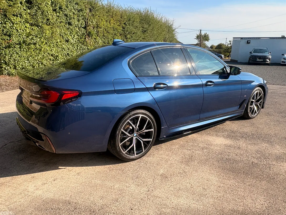 BMW 5-Series Saloon, Diesel, 2021, Blue