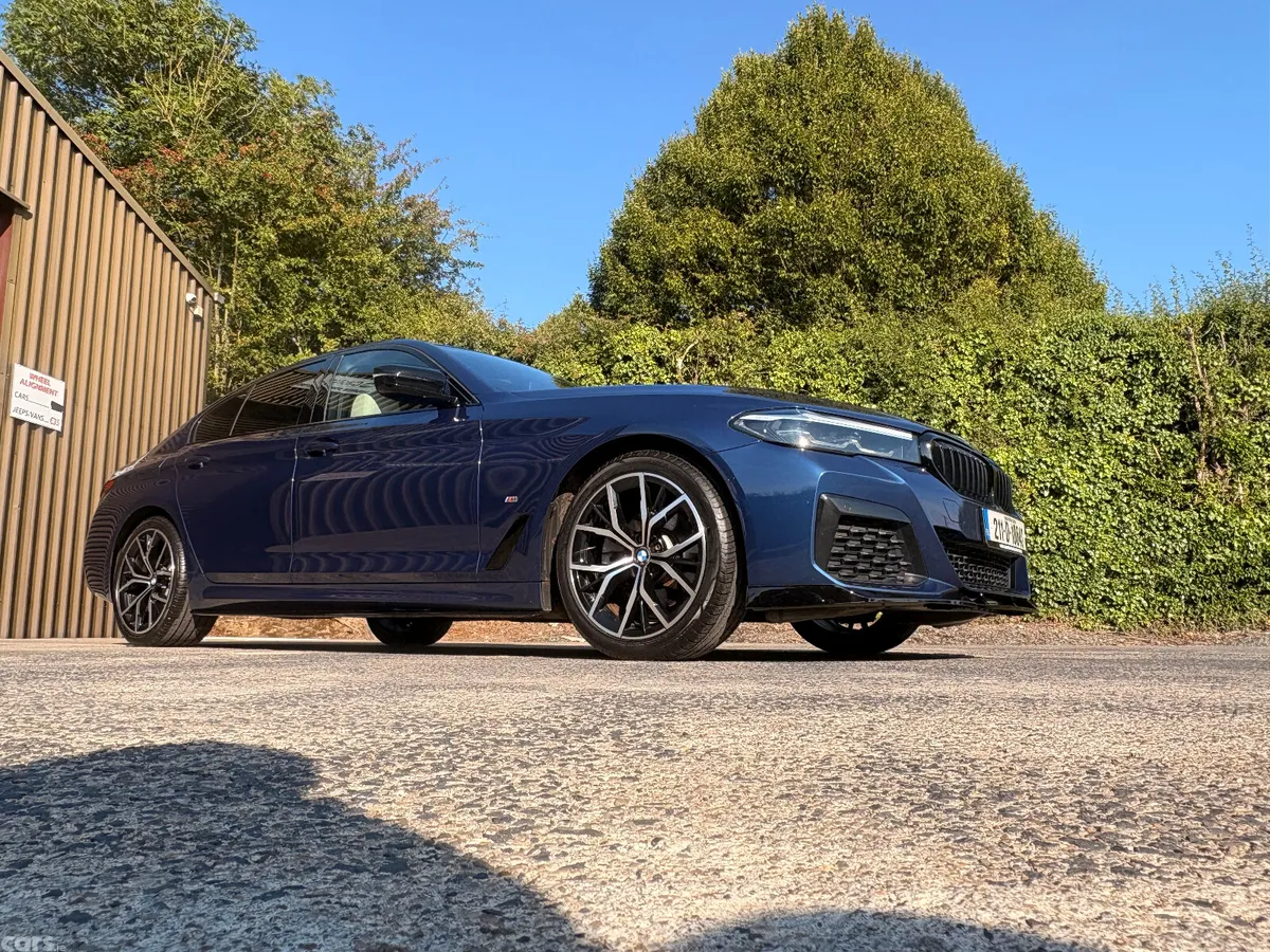BMW 5-Series Saloon, Diesel, 2021, Blue