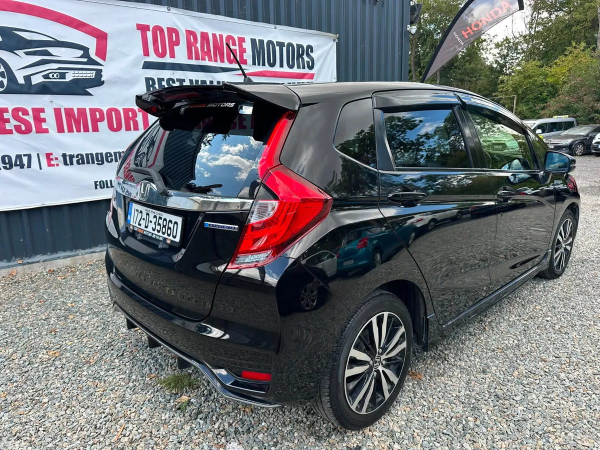 Honda Fit Hatchback, Petrol Hybrid, 2017, Black