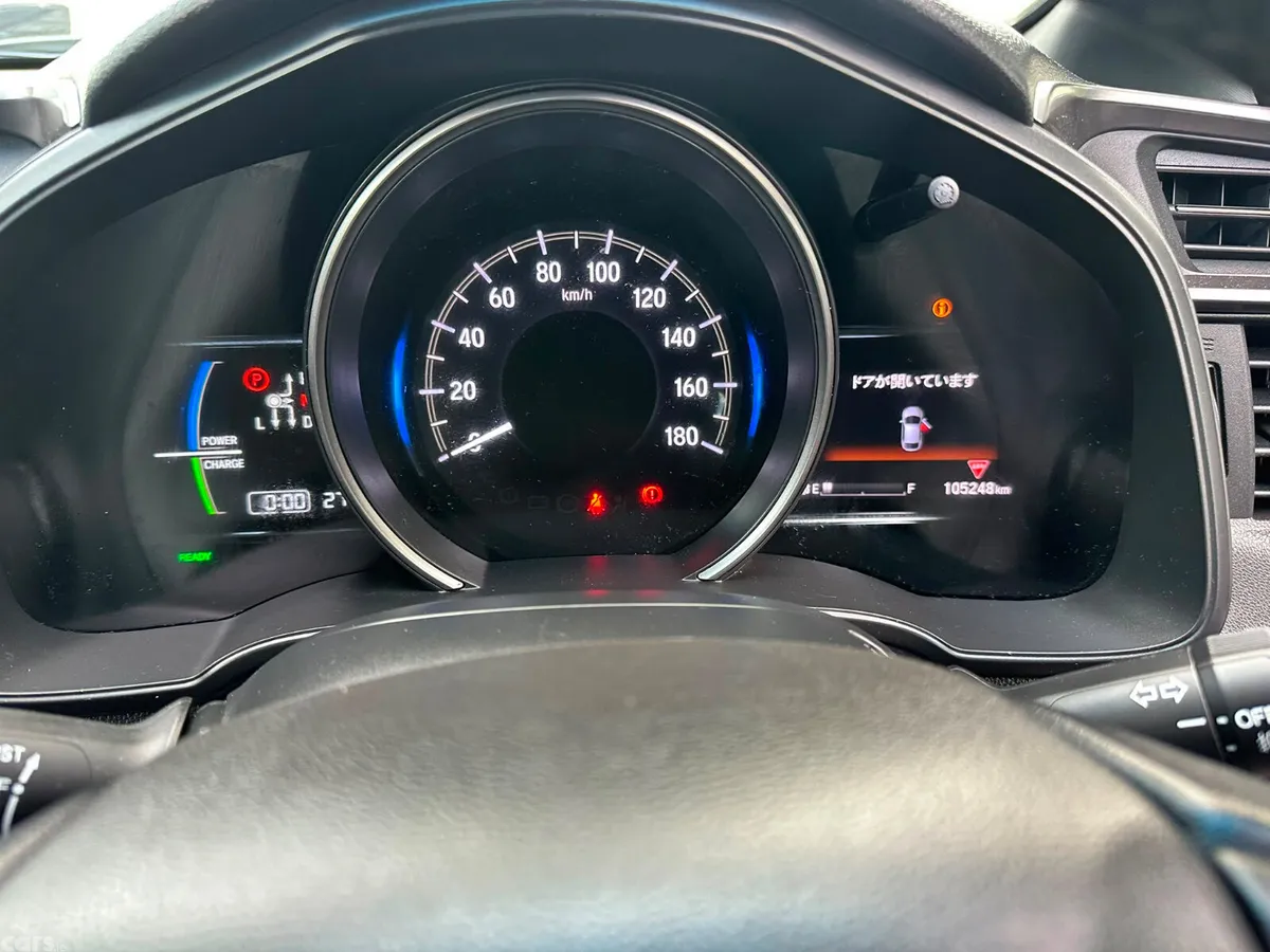 Honda Fit Hatchback, Petrol Hybrid, 2017, Black