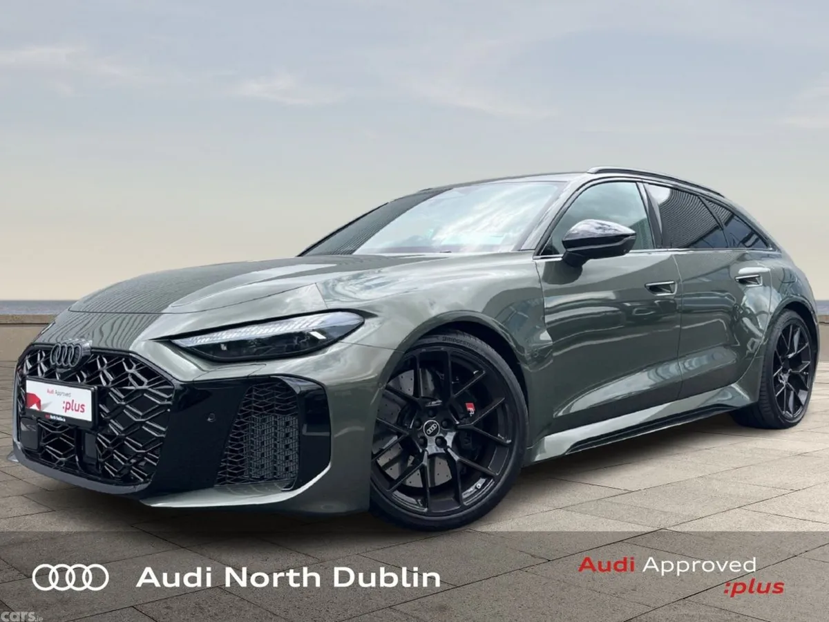Audi RS5 Estate, Petrol Plug-in Hybrid, 2026, Green