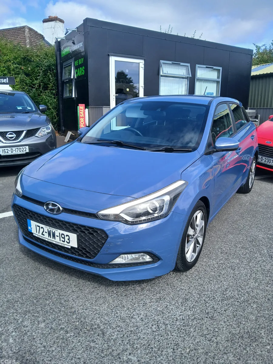 Hyundai i20 Hatchback, Petrol, 2017, Blue
