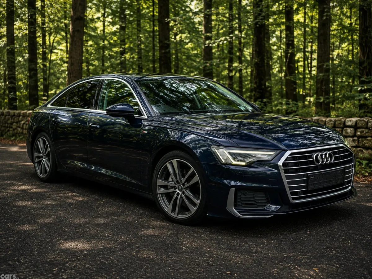 Audi A6 Saloon, Diesel, 2019, Blue
