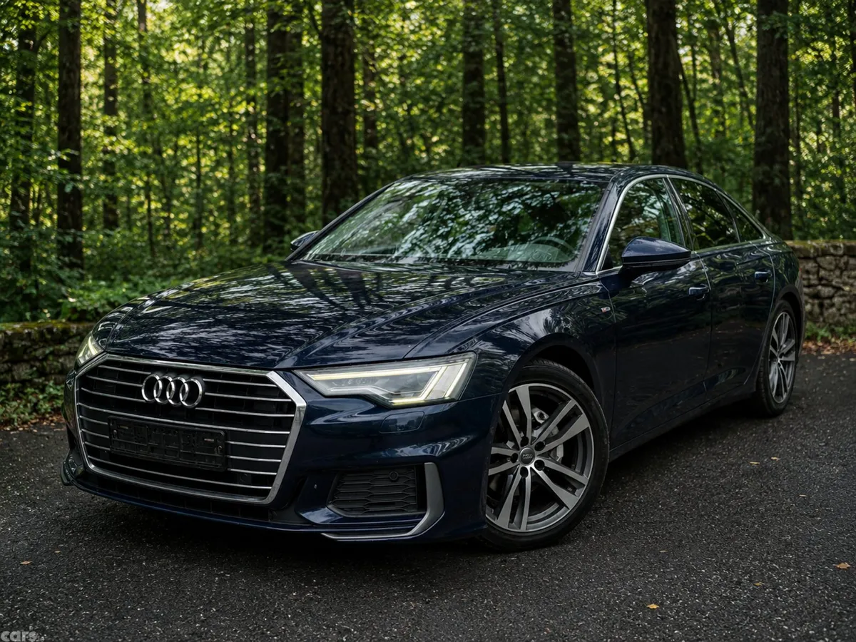 Audi A6 Saloon, Diesel, 2019, Blue