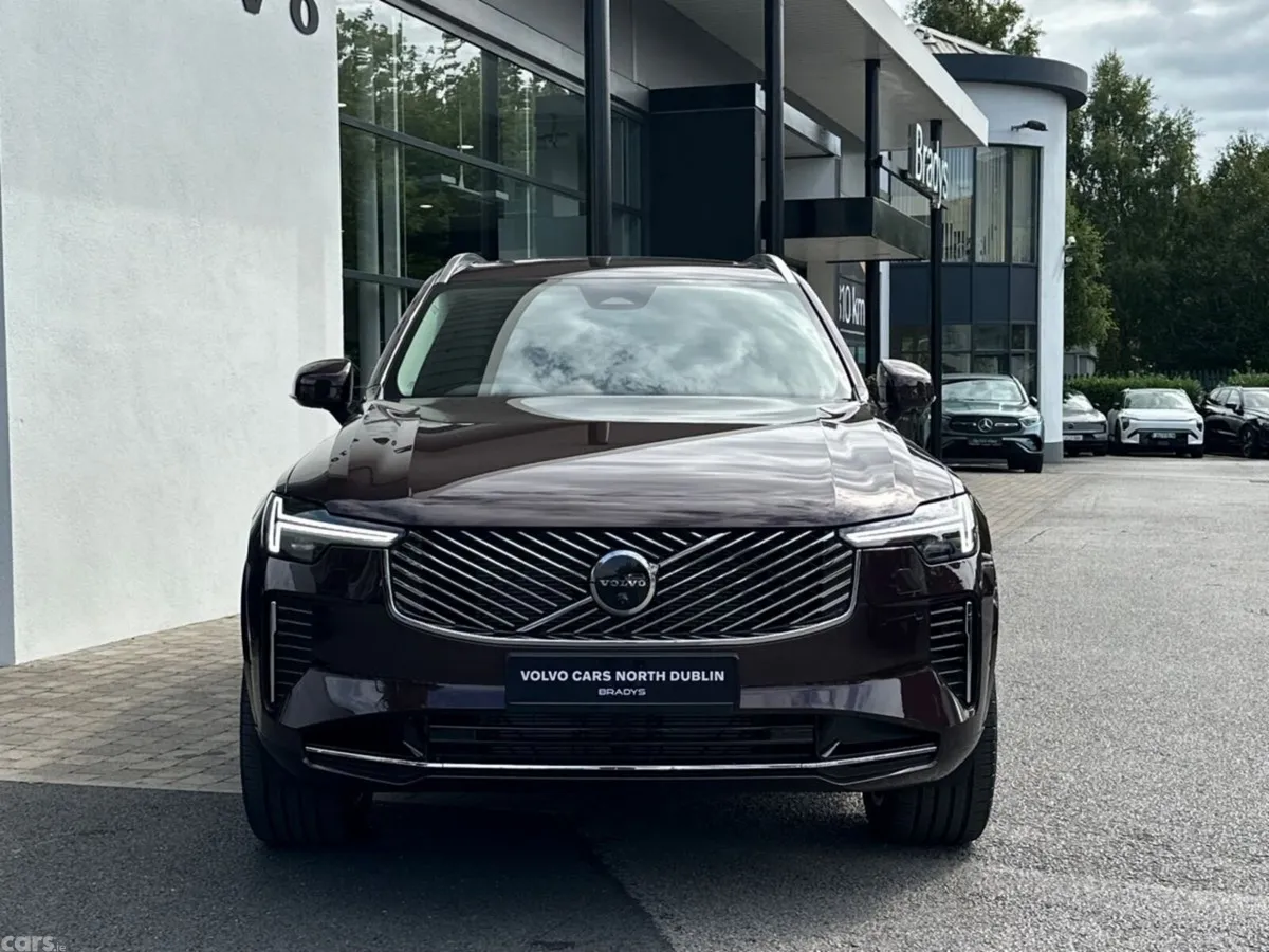 Volvo XC90 SUV, Petrol Plug-in Hybrid, 2026, Red