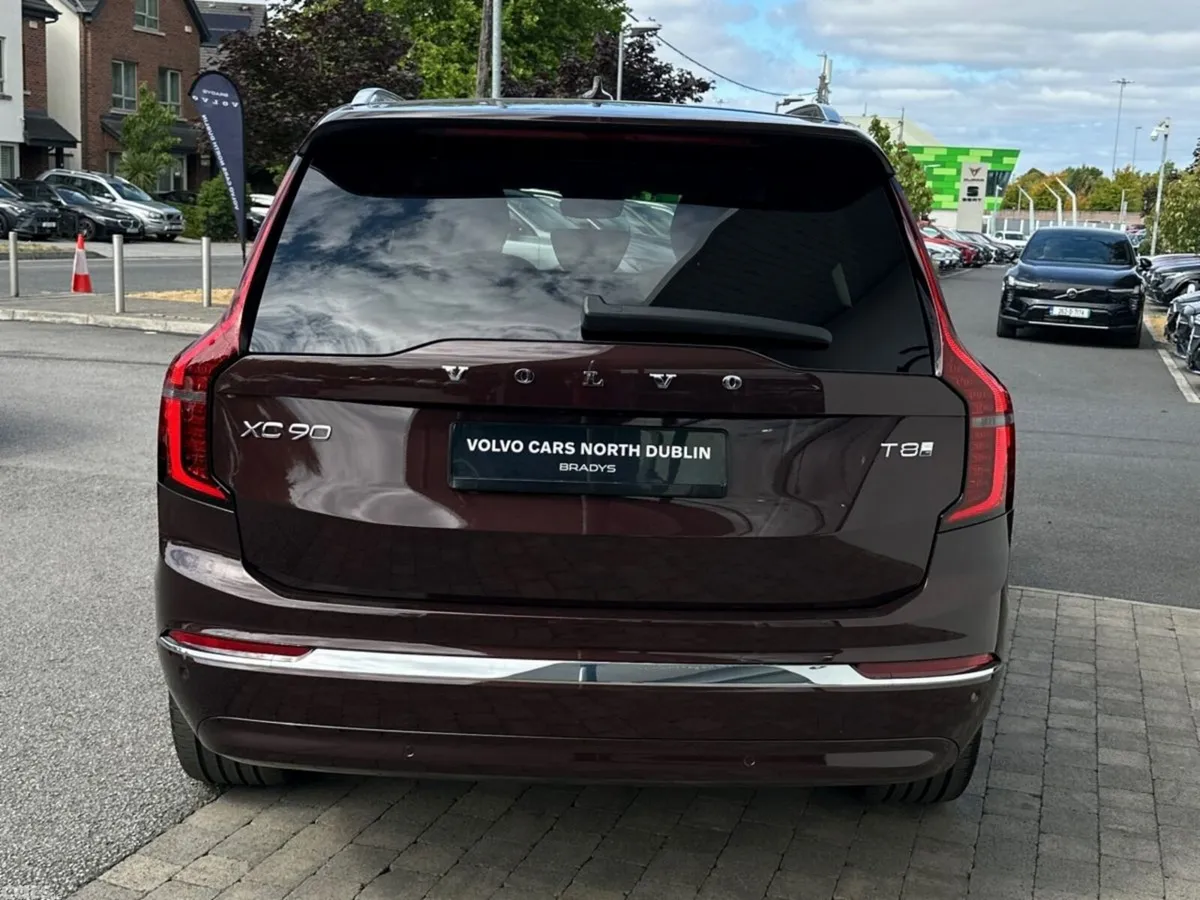 Volvo XC90 SUV, Petrol Plug-in Hybrid, 2026, Red