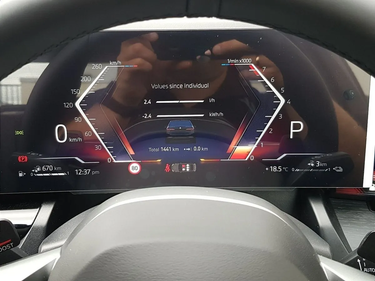 BMW 5-Series Saloon, Petrol Plug-in Hybrid, 2026, Grey