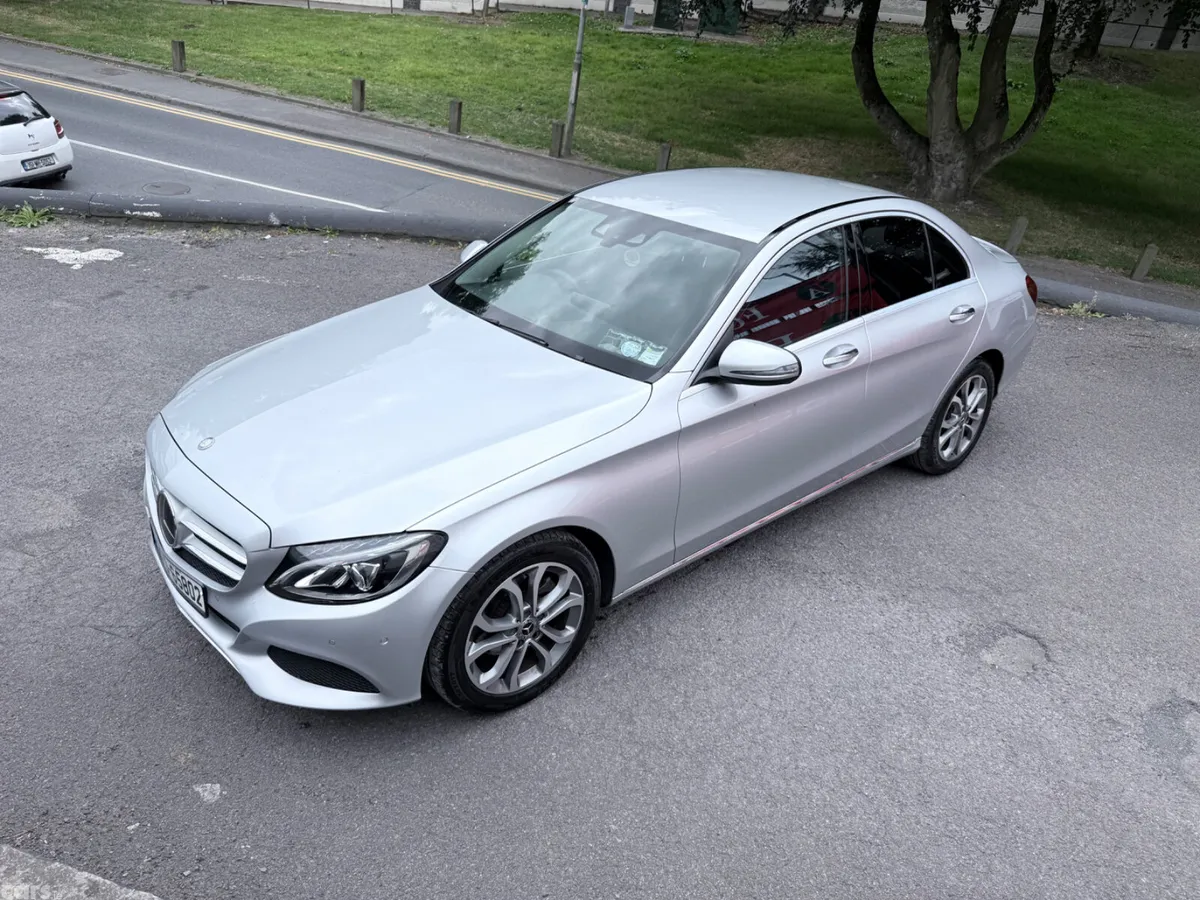 Mercedes-Benz C-Class Saloon, Petrol, 2017, Silver