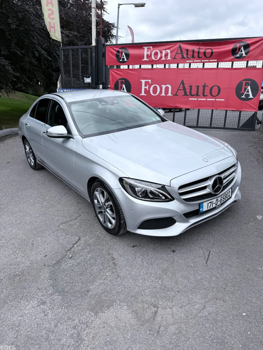 Mercedes-Benz C-Class Saloon, Petrol, 2017, Silver