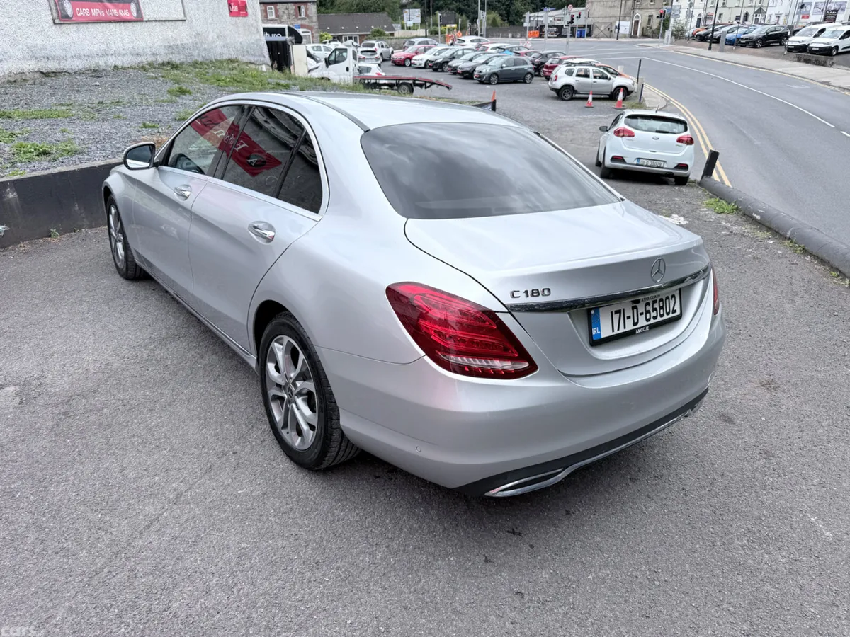 Mercedes-Benz C-Class Saloon, Petrol, 2017, Silver