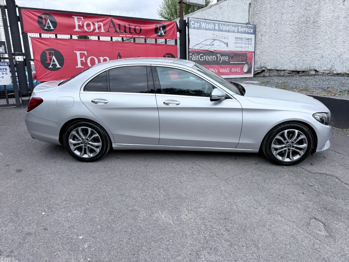 Mercedes-Benz C-Class Saloon, Petrol, 2017, Silver