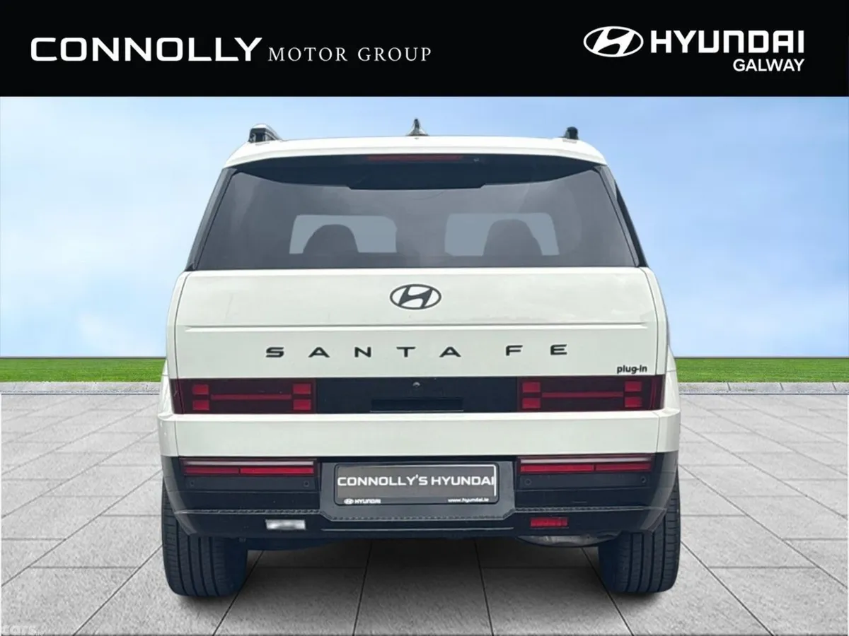 Hyundai Santa Fe SUV, Petrol Plug-in Hybrid, 2026, White