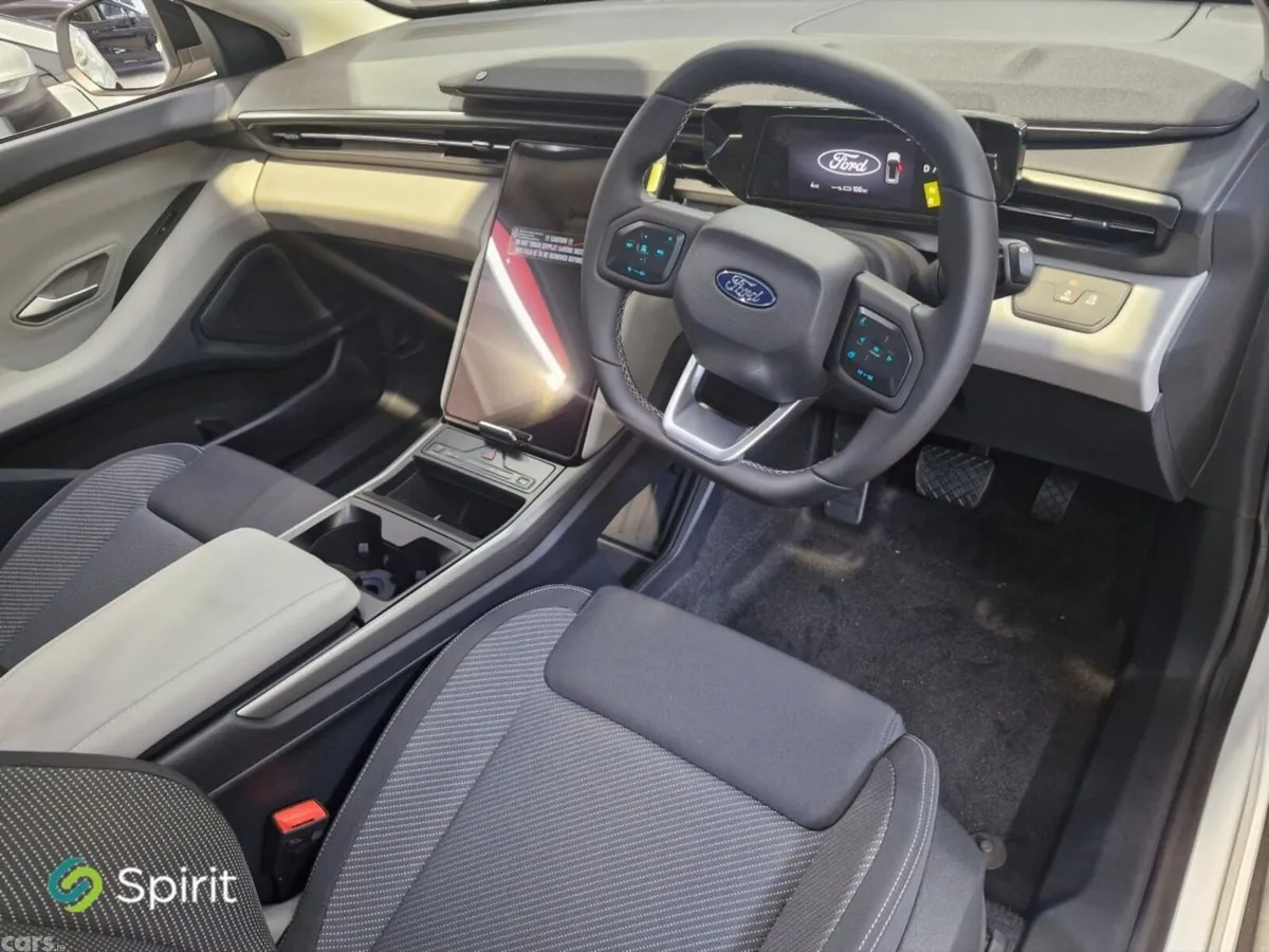 Ford Explorer SUV, Electric, 2027, White