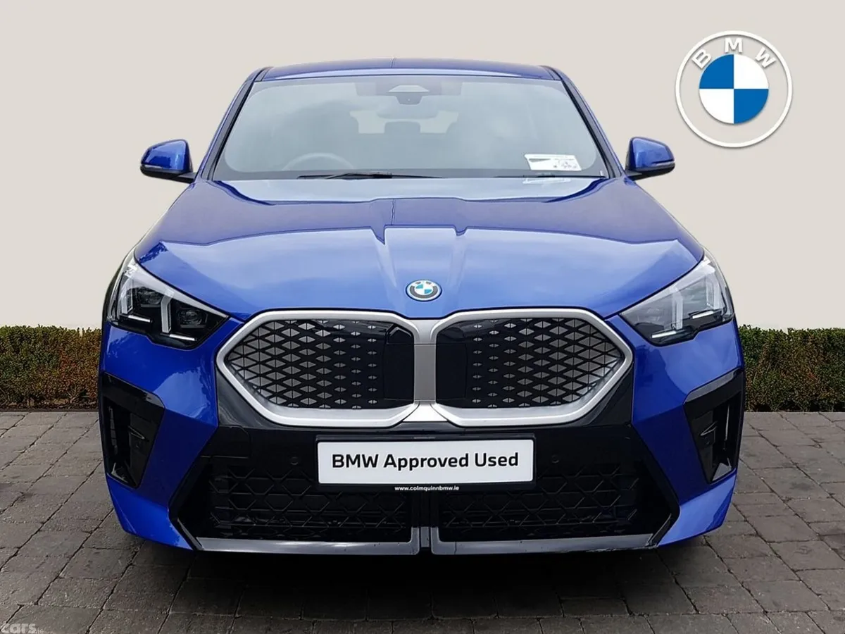 BMW iX2 SUV, Electric, 2026, Blue