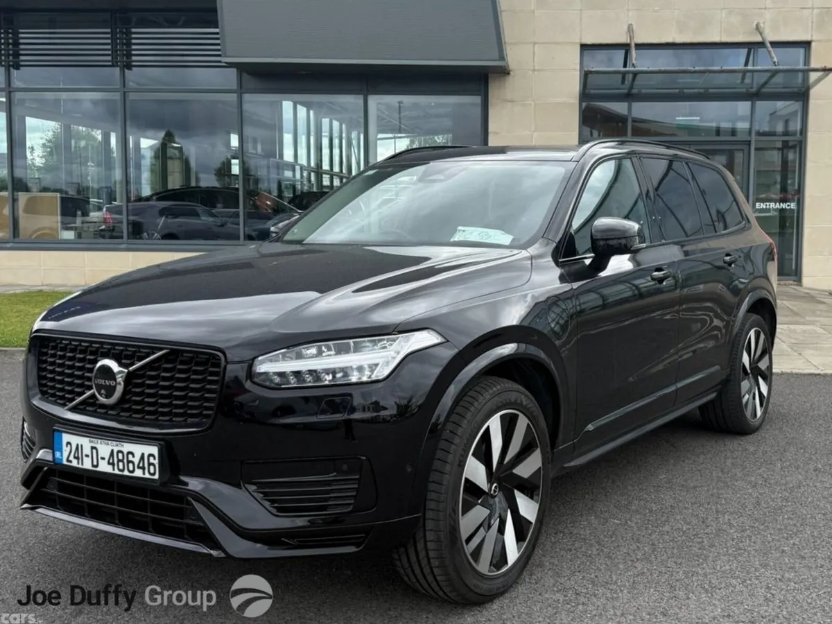 Volvo XC90 SUV, Petrol Plug-in Hybrid, 2024, Black