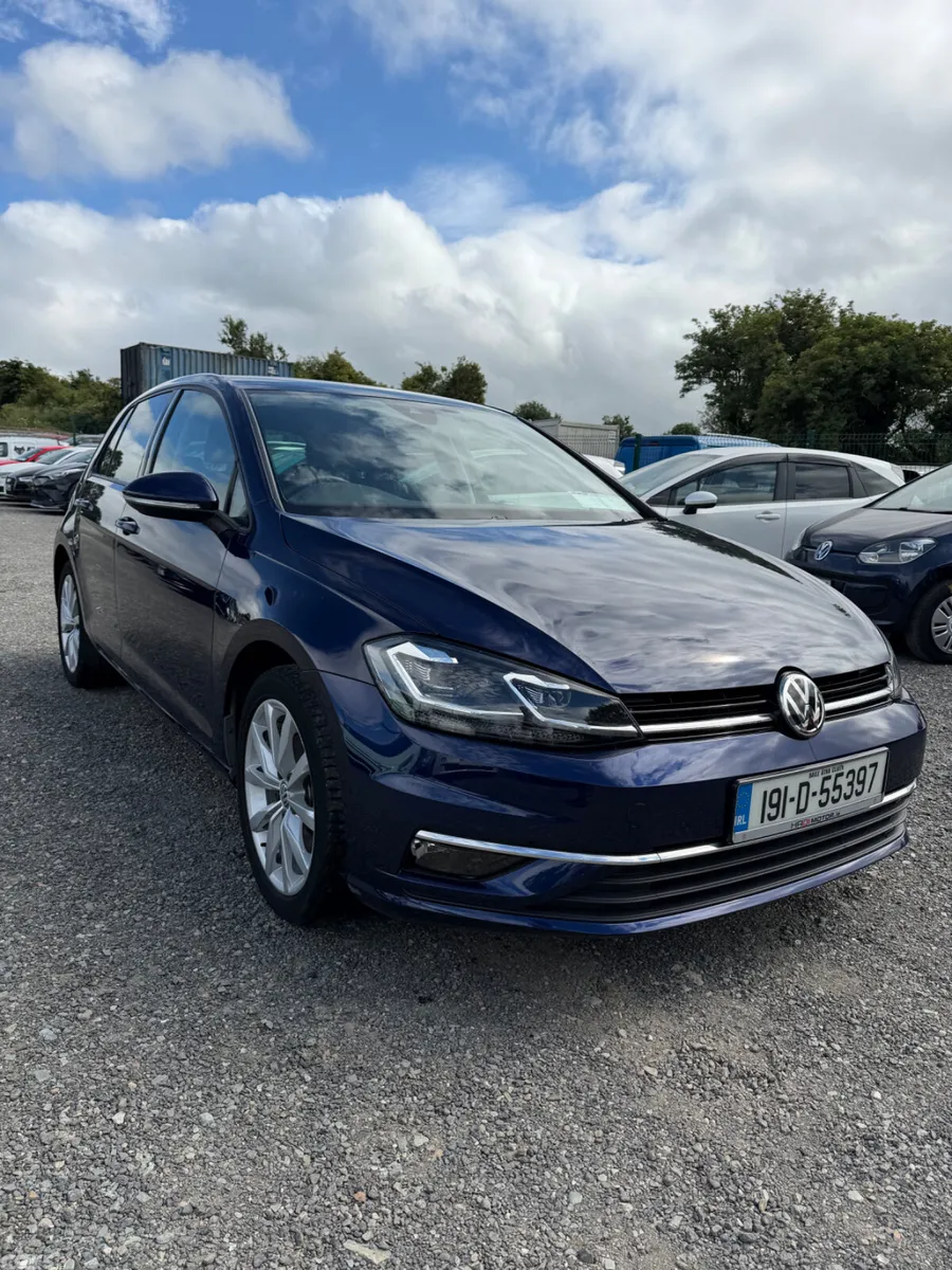Volkswagen Golf Hatchback, Petrol, 2019, Blue