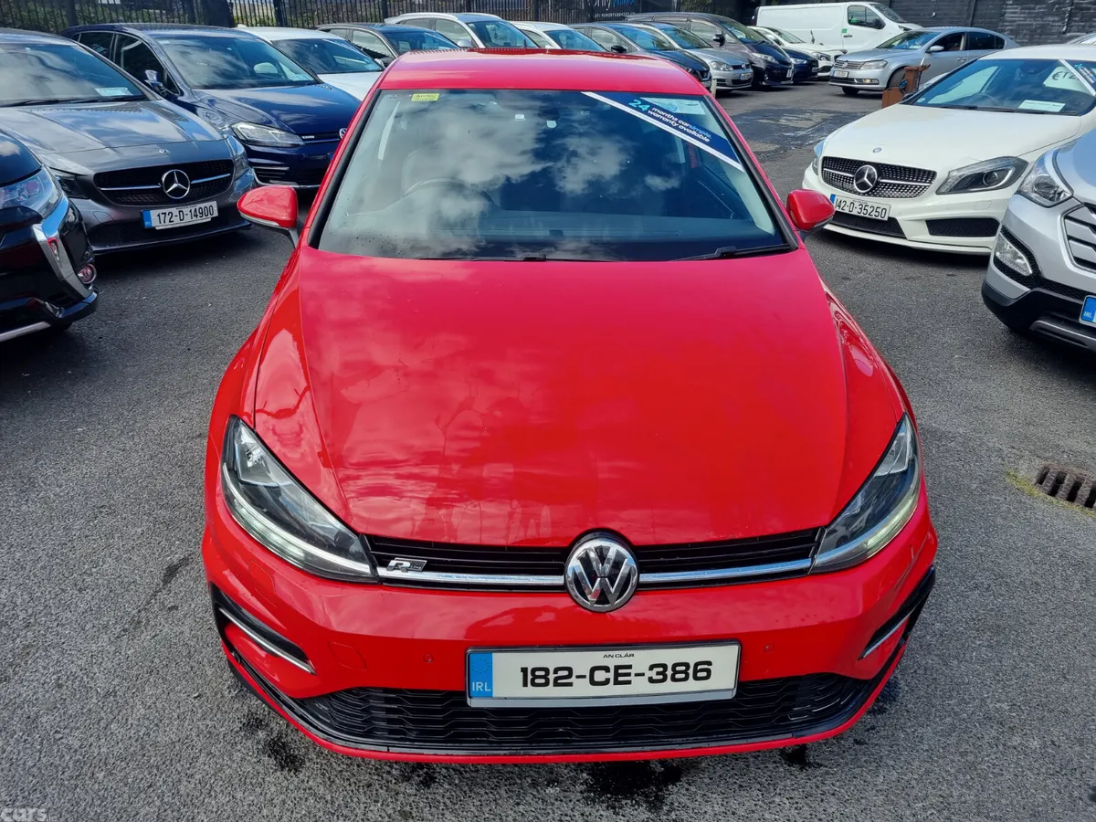 Volkswagen Golf Estate, Diesel, 2018, Red