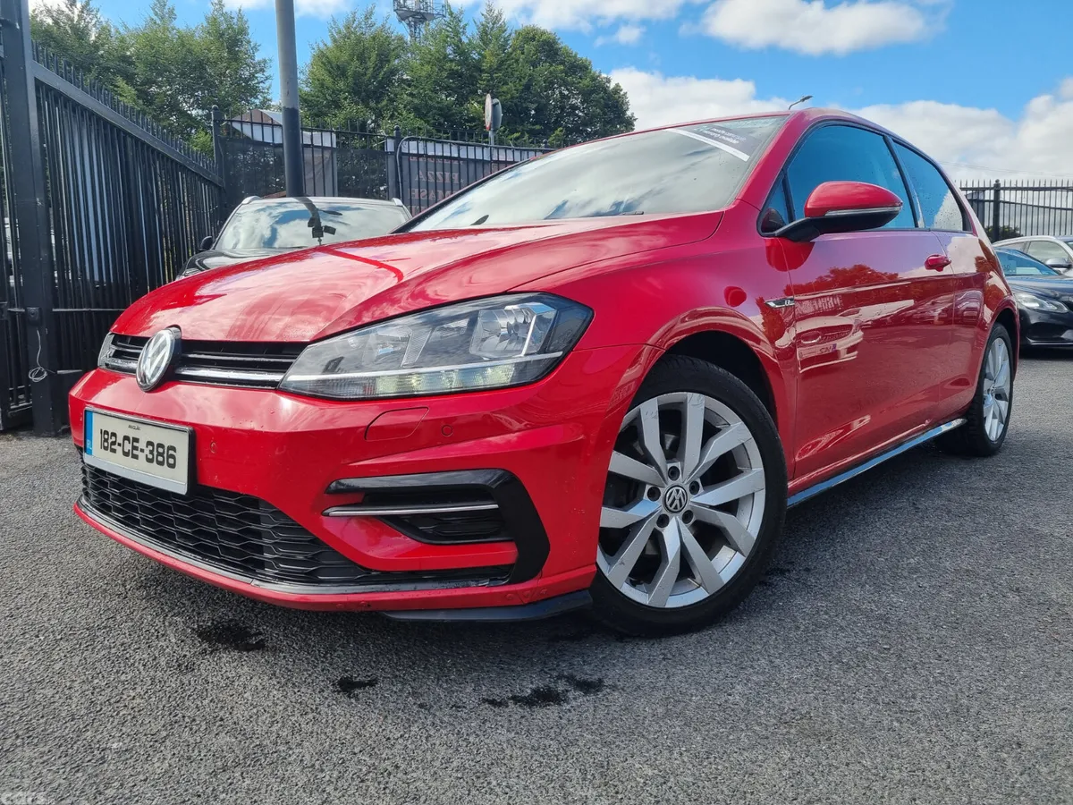Volkswagen Golf Estate, Diesel, 2018, Red