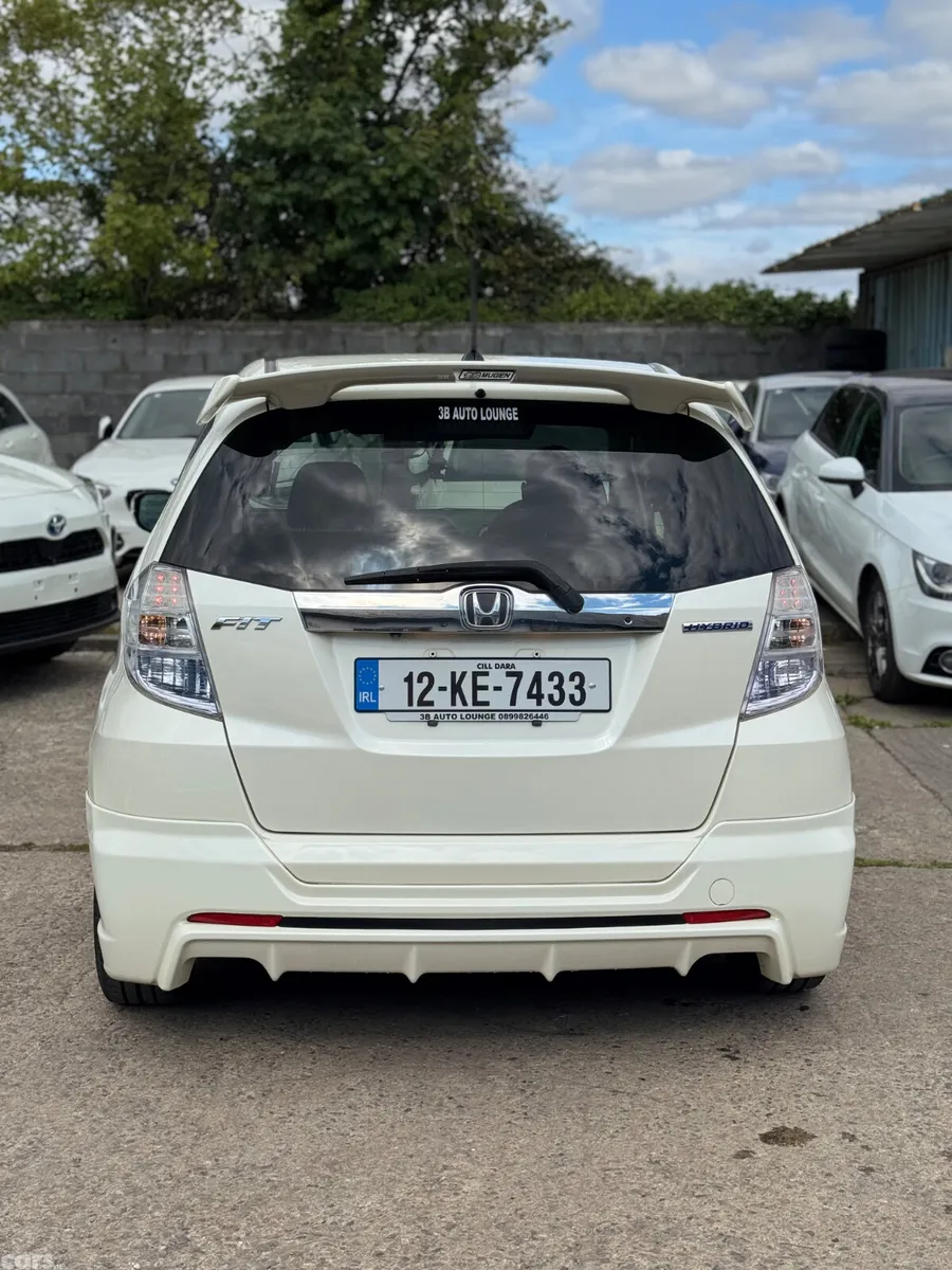 Honda Fit Hatchback, Petrol Hybrid, 2012, White