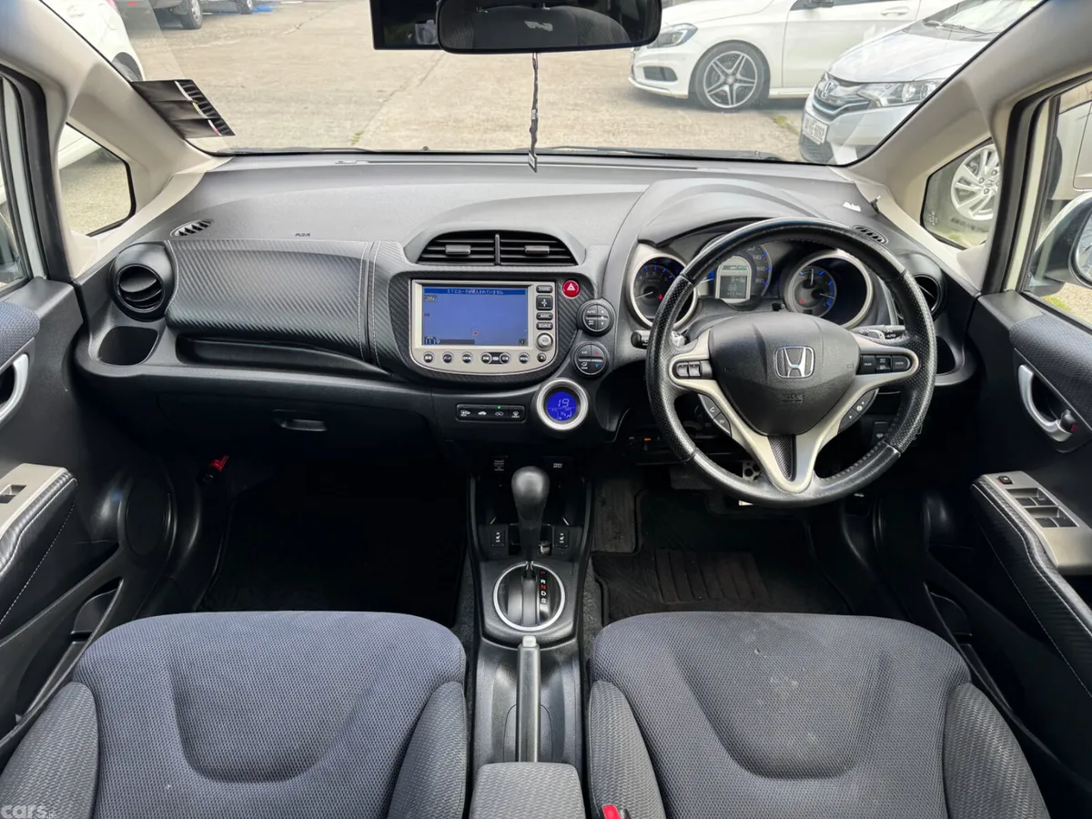 Honda Fit Hatchback, Petrol Hybrid, 2012, White