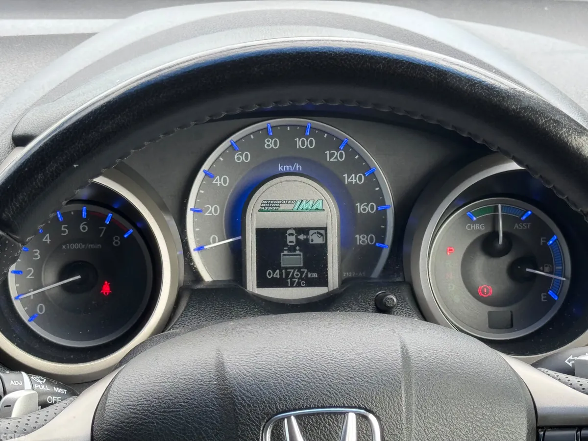 Honda Fit Hatchback, Petrol Hybrid, 2012, White