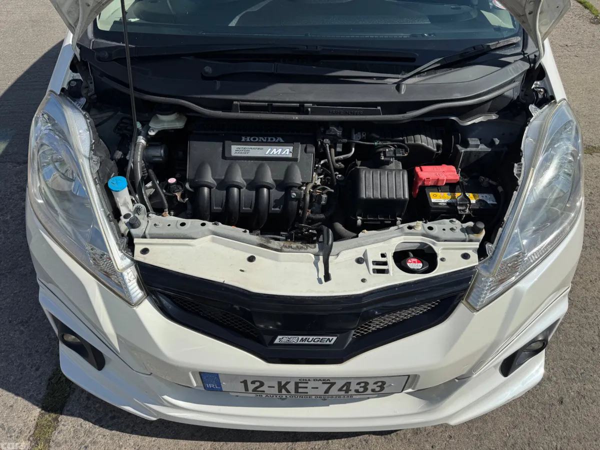 Honda Fit Hatchback, Petrol Hybrid, 2012, White