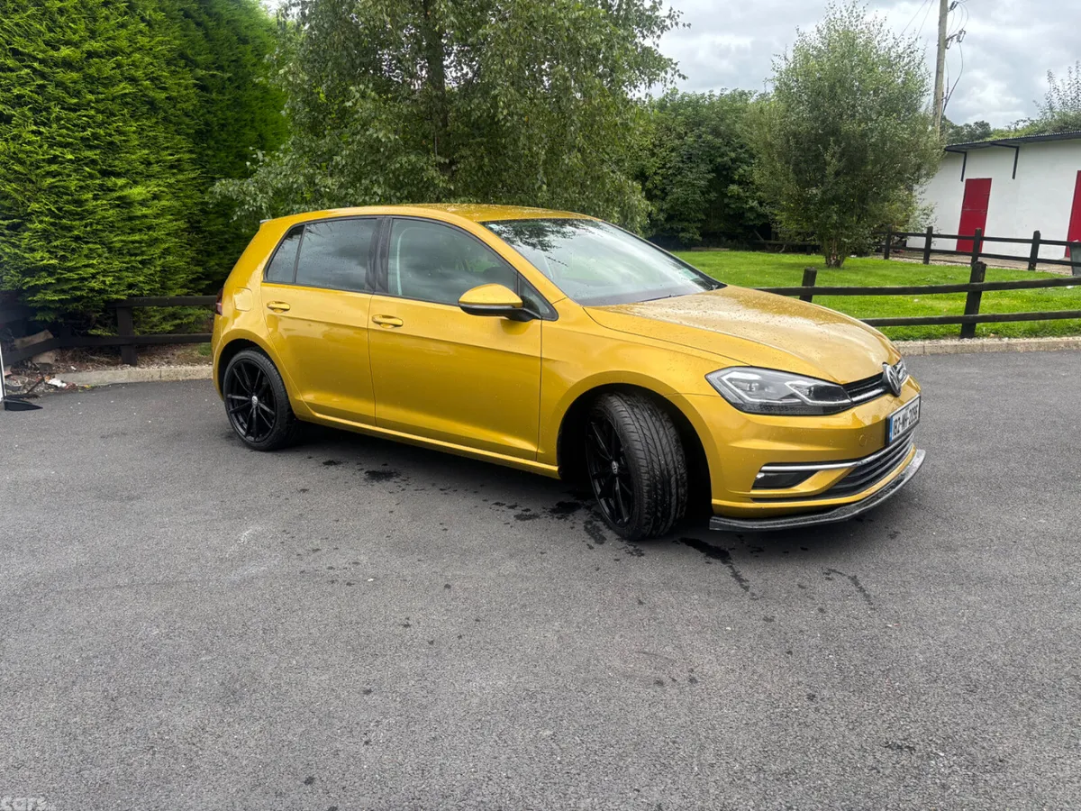 Volkswagen Golf Hatchback, Petrol, 2018, Gold