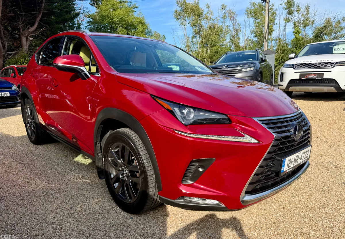 Lexus NX SUV, Petrol Hybrid, 2018, Red