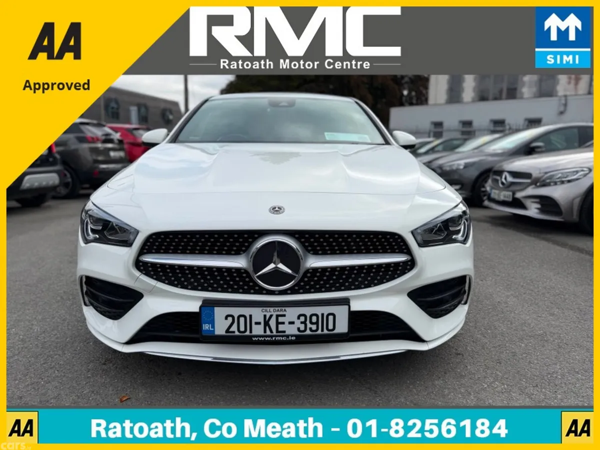 Mercedes-Benz CLA Saloon, Petrol, 2020, White