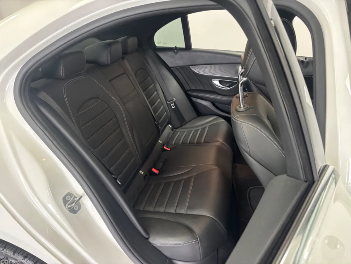 Mercedes-Benz C-Class Saloon, Petrol Hybrid, 2019, White