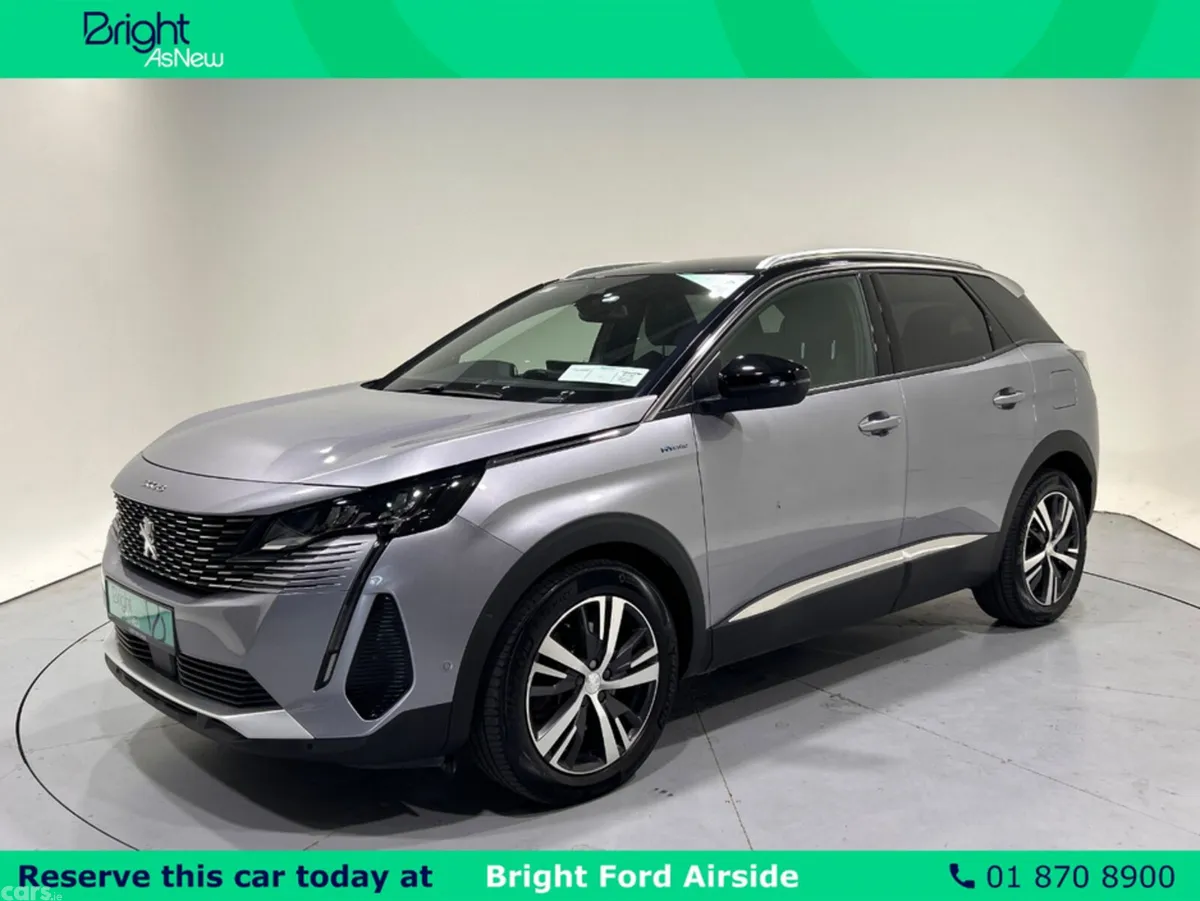 Peugeot 3008 MPV, Petrol Plug-in Hybrid, 2023, Grey