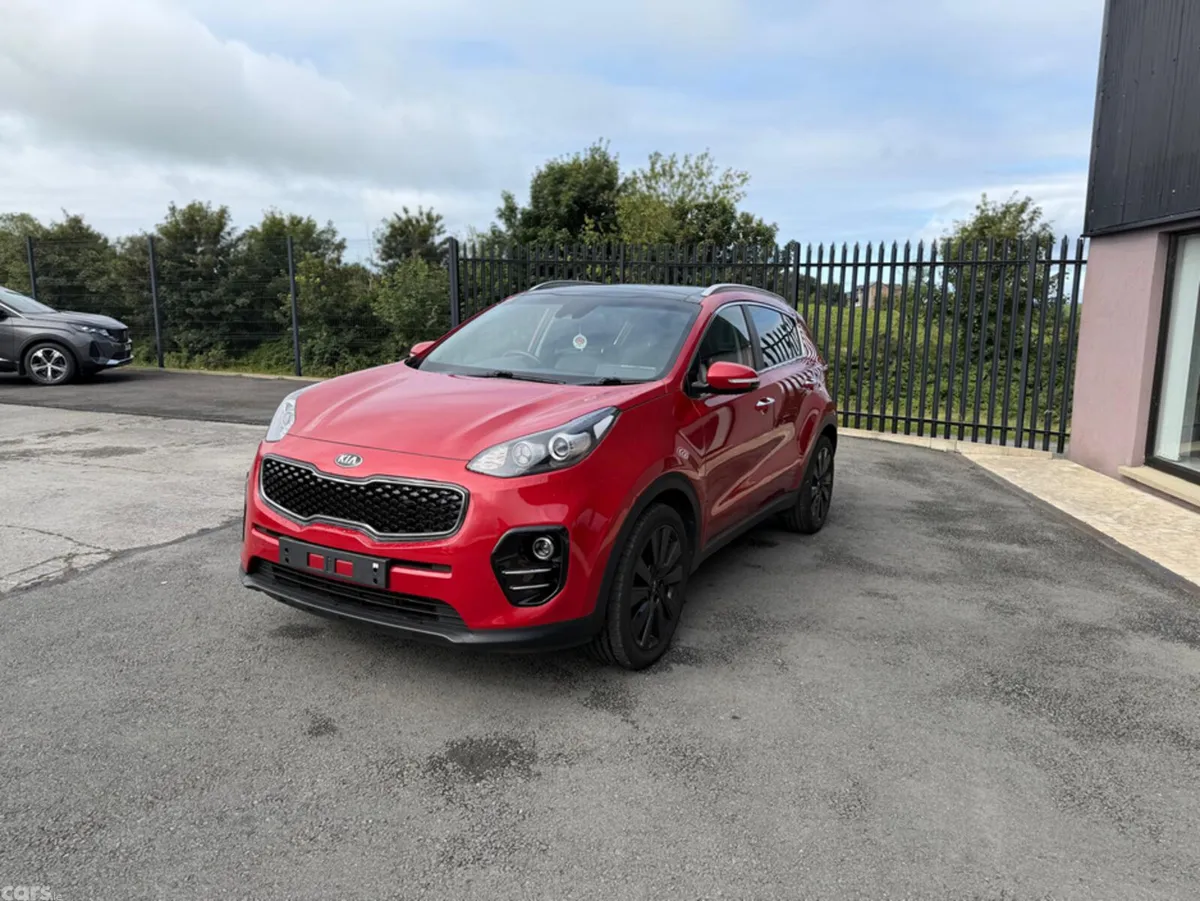 Kia Sportage SUV, Diesel, 2017, Red
