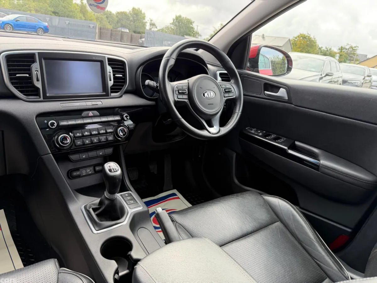Kia Sportage SUV, Diesel, 2017, Red